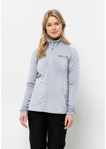 Jack Wolfskin Damen Fleecejacke "BAISELBERG FZ W", blau, Gr. XL, OBERSTOFF: 95% POLYESTER, 5% ELASTHAN; Futter: 100% POLYESTER, Jacken