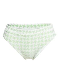 Roxy Damen Bikini-Hose "Check It", grün, Gr. M, [Hauptstoff] 75% Polyester, 16% Nylon, 9% Elasthan, Badehosen