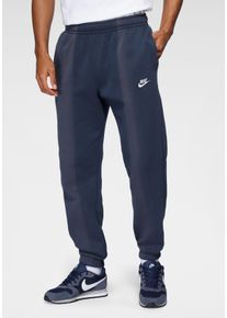 Nike Sportswear Herren Sporthose "Club Fleece Men's Pants", blau, sportlich, Gr. S, Obermaterial: 80% Baumwolle, 20% Polyester, Hosen