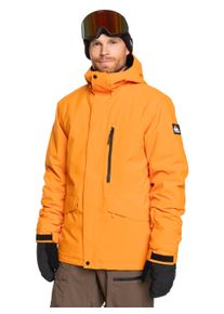 Quiksilver Herren Snowboardjacke "Mission Solid", orange, Gr. S, 100% Polyester, Jacken