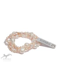 Adelia´s ADELIA ́S Damen Perlenarmband "Damen Perlenschmuck", 57, Silber 925 (Sterlingsilber), beige, Silber 925 (Sterlingsilber), Armbänder, Damen