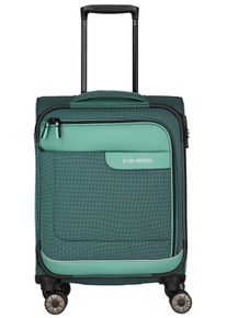 Travelite Weichgepäck-Trolley "VIIA, verschiedene Größen und Farben", braun, Polyester, mehrfarbig, modisch, Koffer, Reisegepäck Trolley Koffer