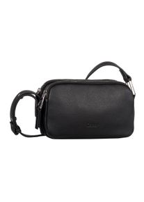 Gabor Damen Handtasche "Millie", schwarz, Polyurethan, unifarben, clean, Taschen, femininer Touch mit der abgerundeter Form mit edlen Metalldetails