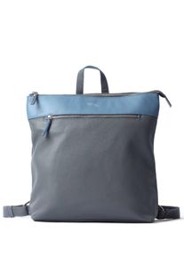 vargu Cityrucksack "Femen 1", grau, Leder, casual, Rucksäcke, LGW zertifiziertes Leder