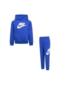 Nike Sportswear Kinder Jogginganzug "NKN CLUB FLEECE SET", blau, sportlich, Gr. 98, Sweatware, Obermaterial: 60% Baumwolle, 40% Polyester,