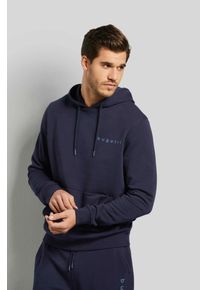 Bugatti Herren Hoodie, blau, casual, Gr. XL, Sweatware, 87% Baumwolle, 13% Polyester, Sweatshirts, mit Kängurutasche