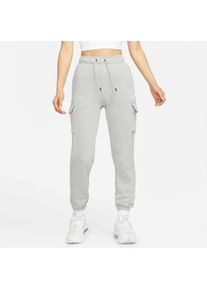 Nike Sportswear Damen Jogginghose "ESSENTIALS WOMENS PANTS", grau, sportlich, Gr. XL, Obermaterial: 80% Baumwolle, 20% Polyester, Hosen