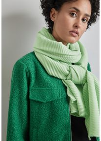 Street One Damen Halstuch, grün, casual, unifarben, Stoff, 84% Polyester, 16% Viskose, Modetücher, softer Materialmix