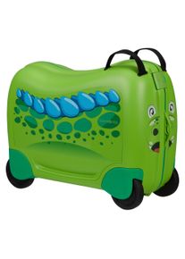 Samsonite Kinderkoffer "DREAM2GO DINOSAUR D.", grün, Polypropylen, festlich, Koffer, Kindertrolley Kindergepäck Handgepäck zum Sitzen und Ziehen