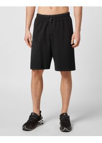 Plein Sport Herren Shorts "Tiger", schwarz, Gr. L, Obermaterial: 88% Baumwolle, 12% Polyester, Hosen