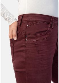 STOOKER WOMEN Damen Boyfriend-Jeans "Davos Colour Denim Boyfriend Fit", rot, casual, Gr. 42, Denim/Jeans, 98% Baumwolle, 2% Elasthan, Jeans, Jeans