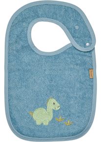 Sterntaler Baby Lätzchen "Dino Rexi, blau", blau, Baumwolle, Lätzchen