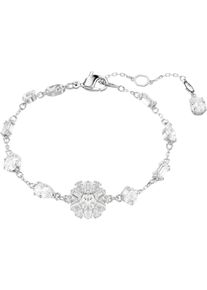 Swarovski Damen Armband "Idyllia E Florere Schneeflocke, 5691485", M, Metall, silber, Metall, Armbänder, mit Swarovski Zirkonia (synth.)