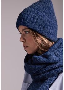 Damen Strickmütze, blau, casual, STREET ONE STUDIO, unifarben, Stoff, Materialmix, Mützen, aus softem Materialmix
