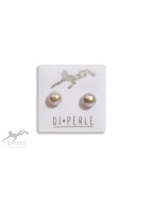 Adelia´s ADELIA ́S Damen Paar Ohrstecker "Damen Perlenschmuck 585 Gelbgold Süsswasser Perlen Ohrstecker", Damen, grau, Ohrringe, Damen Perlenschmuck