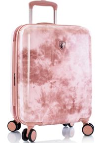 Heys Hartschalen-Trolley "Tie-Dye pink, 53 cm", pink, Polycarbonat-Verbundwerkstoff, unifarben, Koffer, Heys x Joachim Llambi Hartschalen-Koffer