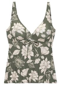 s.Oliver Bügel-Tankini-Top 'Lady' mehrfarbig Gr. 38 Cup B. Mit Bügel. Nachhaltig.