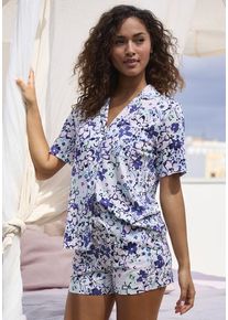 s.Oliver Shorty mehrfarbig Gr. 32/34 für Damen. Mit tiefer V-Ausschnitt. Klassisch