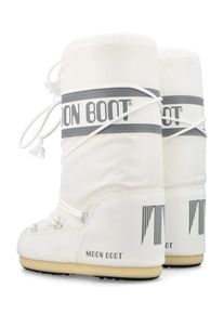 Moonboot Stiefeletten - Moon Boot Mb Icon Nylon Boots Creme 80d1400440 - Gr. 42 (EU) - in Weiß - für Damen