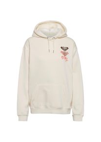 Roxy Surf Stoked Hoodie Damen - beige - Gr. XS - Baumwolle/Polyester