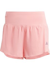 Adidas Adizero Gel Funktionsshorts Damen - rosa - Gr. L - Polyester/Elastan