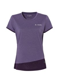 Vaude Sveit Funktionsshirt Damen - lila - Gr. 34 - Polyester/Merinowolle