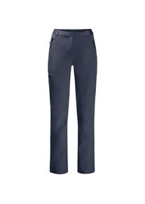 Jack Wolfskin Geigelstein Softshellhose Damen - blau - Gr. 38 - Polyester/Elastan