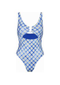 Roxy Artsy Tile Badeanzug Damen - blau - Gr. M