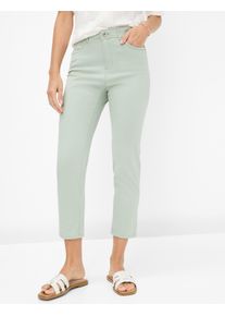 Brax Damen Five-Pocket-Hose Style MARY S SOFT SAGE, denim hellgrün, Gr. 46