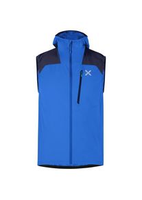 Softshellweste Montura Rise Hooded Vest Herren (Gr M |blau)