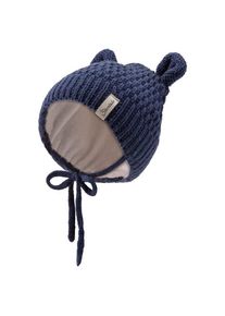 Mütze Sterntaler Strickmütze Ohren Kinder (Gr 41 cm |blau)