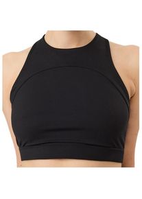 Mandala High Neck Bra Sport-BH Damen (Gr XS |schwarz)