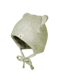 MaxiMo Baby-Mütze mit Öhrchen Mütze Kids (Gr 43 cm |beige)