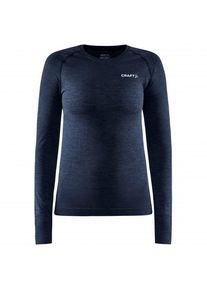 Kunstfaserunterwäsche Craft Core Dry Active Comfort L/S Damen (Gr L |blau)