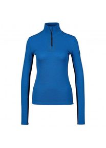 We Norwegians Tryvann Colblock Zipup Merinounterwäsche Damen Ski (Gr XS |blau)
