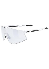 Fahrradbrille Uvex Pace Perform S V Litemirror Cat. 1 (weiß)