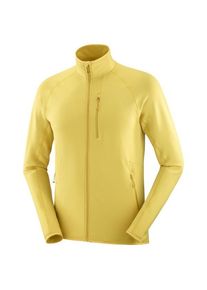 Fleecejacke Salomon Essential Lightwarm Herren (Gr L |gelb)
