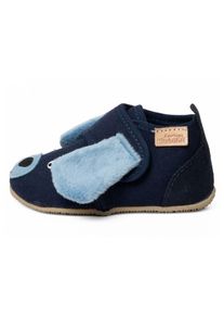Living Kitzbühel Hüttenschuhe Living Kitzbühel Babyklett Hermann Hund Kinder (Gr 21 |blau)