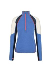 Kunstfaserunterwäsche KARI TRAA Alma Half Zip Damen (Gr XS |blau)