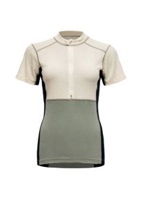DEVOLD Lauparen Merino 190 Zip Tee Merinounterwäsche Damen (Gr M |beige)