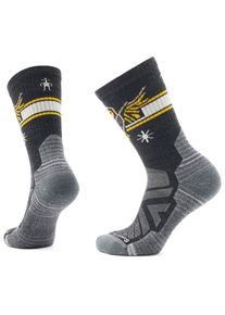 Wandersocken Smartwool Hike Light Cushion Hoo Who Crew Socks Damen (Gr L |grau)