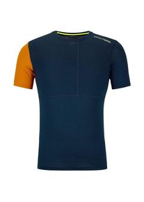 Ortovox 185 Rock'N'Wool Short Sleeve Merinounterwäsche Men (Größe M |blau)