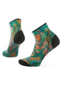 Smartwool Bike Zero Cushion Jungle Music Ankle Socks Radsocken Damen (Gr L |bunt)