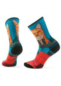 Smartwool Hike Targeted Cushion Geo Fox Crew Socks Wandersocken Damen (Gr M |bunt)