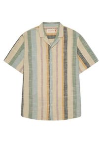 Hemd Revolution Short-Sleeved Cuban Cotton Shirt Herren (Gr XXL |beige)