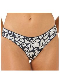Bikini Bottom Rip Curl Las Flores Cheeky Hipster Damen (Gr L |grau/blau)