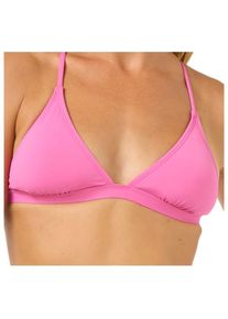 Bikini Top Rip Curl Classic Surf Xback Tri Damen (Gr XS |rosa)