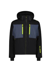 Skijacke CMP Jacket Zip Hood 34W4657 Herren (Gr 56 |schwarz |wasserdicht)