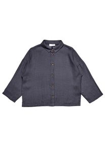 Mazine 3/4 Sleeve Linen Shirt Bluse Damen (Gr XL |blau)