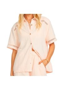 Bluse Billabong Summers End S/S WVN Damen (Gr M |weiß)